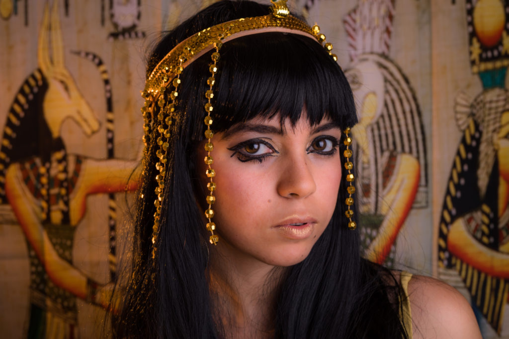 El maquillaje de Cleopatra